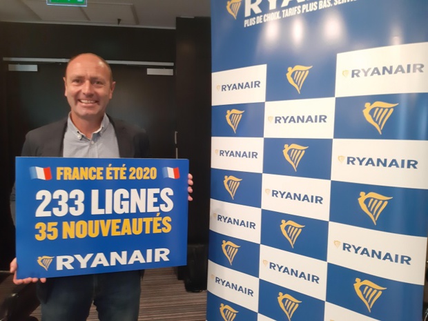 Kenny Jacobs, directeur marketing de Ryanair - DR : Ryanair Kenny Jacobs, directeur marketing de Ryanair - DR : Ryanair
