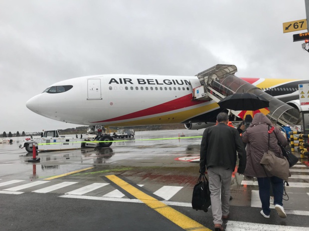 Au départ de Bruxelles-Charleroi, mercredi 16 octobre 2019, une centaine d'agents de voyages se sont envolés vers les Antilles © PG TM