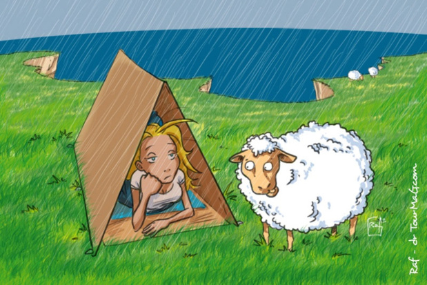 Pour un week-end en Europe, Léa a organisé une petite virée en Irlande, sympa non ? - Dessin Raf Pour un week-end en Europe, Léa a organisé une petite virée en Irlande, sympa non ? - Dessin Raf