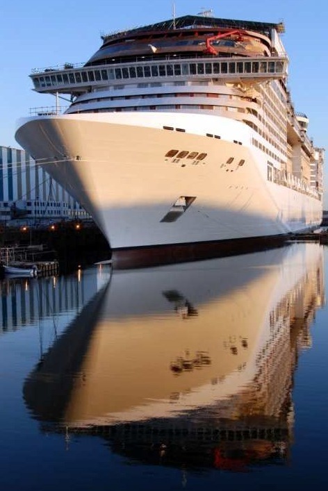 Le MSC Divina sera baptisé à Marseille, le 26 mai 2012 - Photo Bernard Biget STX France