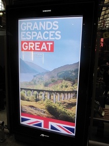 La campagne de promotion 2012 s'appuie sur de grands visuels que l'on peut admirer en ce moment dans les gares parisiennes - Photo DR La campagne de promotion 2012 s'appuie sur de grands visuels que l'on peut admirer en ce moment dans les gares parisiennes - Photo DR