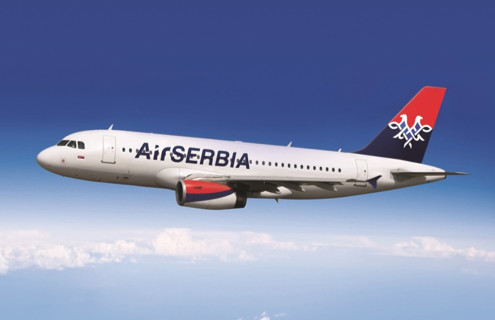 Un appareil de la compagnie Air Serbia - DR Un appareil de la compagnie Air Serbia - DR