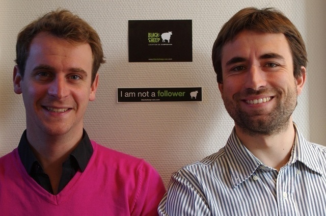 Edouard Amouroux et Sylvain Fauth, les deux créateurs de la société Blacksheep - Photo DR Edouard Amouroux et Sylvain Fauth, les deux créateurs de la société Blacksheep - Photo DR