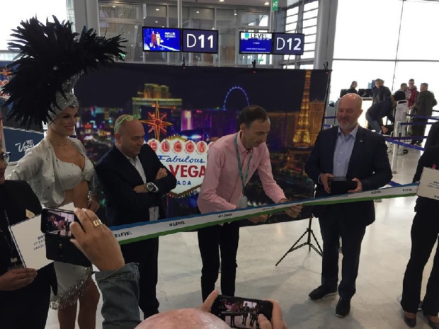 Le vol inaugural de Level entre Paris et Las Vegas a décollé, le 30 octobre 2019, avec ses 314 premiers passagers - DR : Level