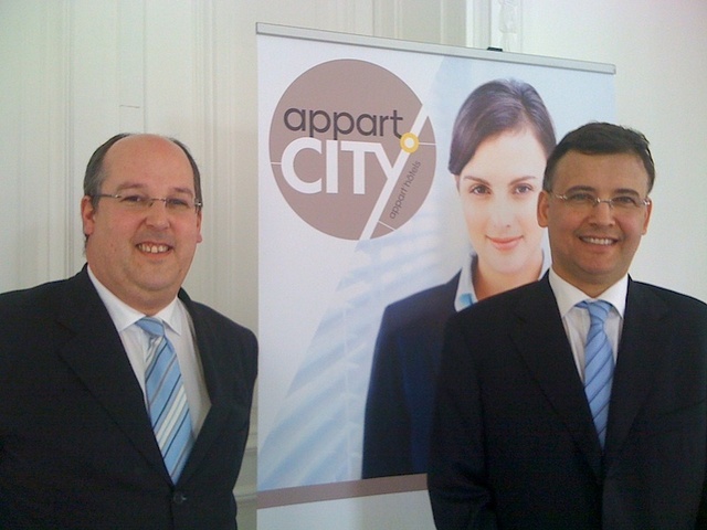 Guillaume du Poy et Pierre Vigna les nouveaux dirigeants du groupe Appart'City. DR-LAC