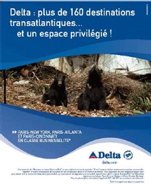 Delta Air Lines lance une campagne publicitaire européenne Delta Air Lines lance une campagne publicitaire européenne