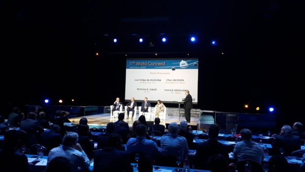 L'APG World Connect a réuni plus de 500 dirigeants et représentants de compagnies aériennes du monde entier le temps d'un week-end à Monaco © Latécoère Twitter L'APG World Connect a réuni plus de 500 dirigeants et représentants de compagnies aériennes du monde entier le temps d'un week-end à Monaco © Latécoère Twitter