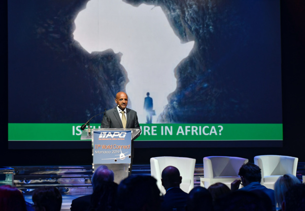 Tewolde GebreMariam était présent, samedi 1er novembre à Monaco, pour le World Connect 2019 © APG Tewolde GebreMariam était présent, samedi 1er novembre à Monaco, pour le World Connect 2019 © APG