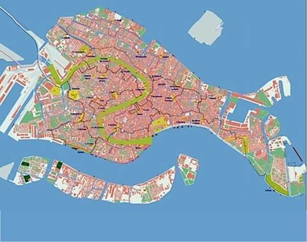 Venise s’enfonce dans la Lagune, devient le symbole d’une décadence annoncée ? Et hop ! Son maire truffe la ville, en 2006, de milliers de gaines, de fils et d’interconnections pour créer de nouveaux flux pour une communication en réseau wifi. C’est Venice Connected - DR Venise s’enfonce dans la Lagune, devient le symbole d’une décadence annoncée ? Et hop ! Son maire truffe la ville, en 2006, de milliers de gaines, de fils et d’interconnections pour créer de nouveaux flux pour une communication en réseau wifi. C’est Venice Connected - DR