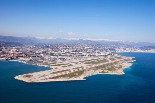 Nice-Côte d'Azur, premier aéroport non-parisien en France fait partie des signataires du  NetZeroCarbon2050 © Nice-Côte d'Azur