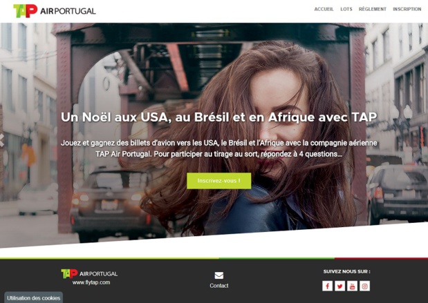 Tap Air Portugal fait gagner des billets d’avions sur ses lignes vers les USA, le Brésil et l’Afrique - DR Tap Air Portugal fait gagner des billets d’avions sur ses lignes vers les USA, le Brésil et l’Afrique - DR
