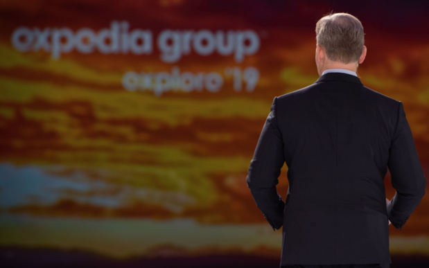 Mark Okerstrom, PDG d'Expedia, le 13 novembre 2019 © Expedia Mark Okerstrom, PDG d'Expedia, le 13 novembre 2019 © Expedia