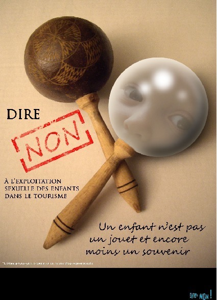 L'affiche de Caroline Seiler, lauréate du 1er prix du concours "Dire Non" - Photo DR