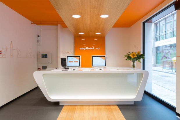 Le premier easyHotel de France vient d'ouvrir ses portes à Nice © DR Le premier easyHotel de France vient d'ouvrir ses portes à Nice © DR