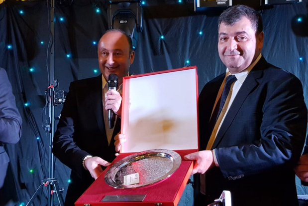 Laurent Abitbol, Président du groupe Marietton et René Trabelsi, Ministre tunisien du tourisme et du transport - Photo CE Laurent Abitbol, Président du groupe Marietton et René Trabelsi, Ministre tunisien du tourisme et du transport - Photo CE