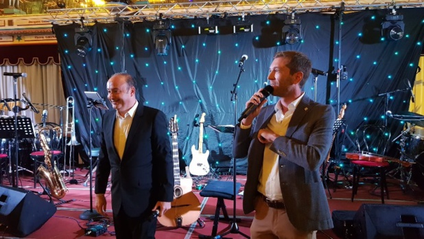 Laurent Abitbol et Aurélien Aufort directeur général du groupe Marietton - Photo CE Laurent Abitbol et Aurélien Aufort directeur général du groupe Marietton - Photo CE