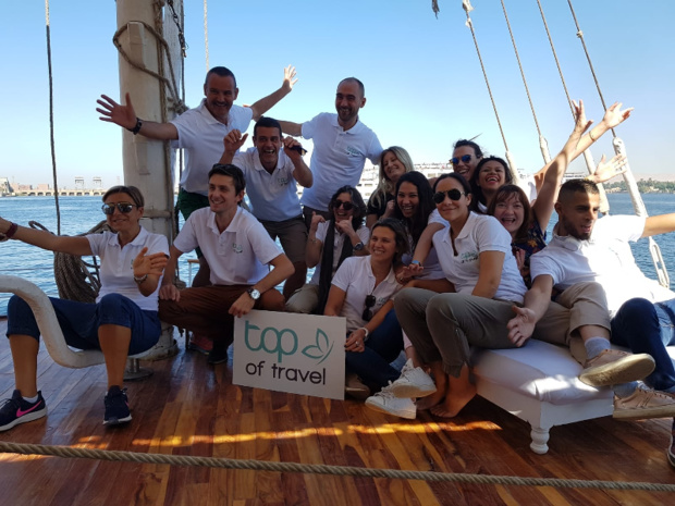 Les équipes de Top of travel - Photo AB