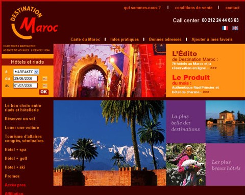 Destinationmaroc.com : l’hébergement au Maroc à portée de clic !