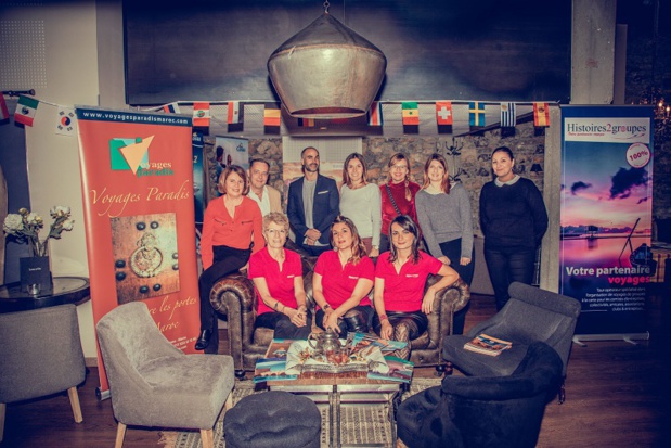 Histoires de Groupes a mis à l’honneur 7 partenaires lors de la 2e édition des Ateliers du Voyage - DR : Studio Fablani Histoires de Groupes a mis à l’honneur 7 partenaires lors de la 2e édition des Ateliers du Voyage - DR : Studio Fablani