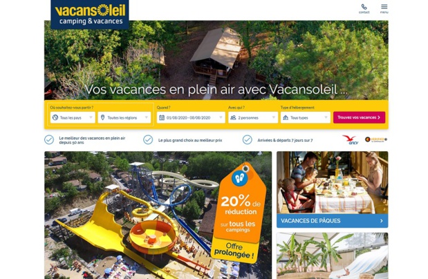 Vacansoleil se retire donc, en tant que propriétaire, de ses propres campings Iris Parc (4 en France et 1 au Luxembourg) - DR : Vacansoleil