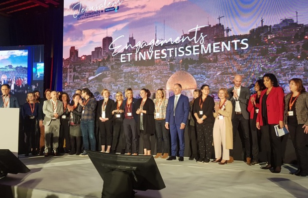 L'équipe de permanents de Selectour lors du Congrès de Jérusalem L'équipe de permanents de Selectour lors du Congrès de Jérusalem