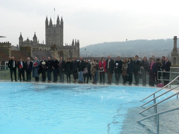 Les membres de l'EHTTA étaient réunis à Bath, au Royaume-Uni, les 21 et 22 mars 2012 - Photo DR