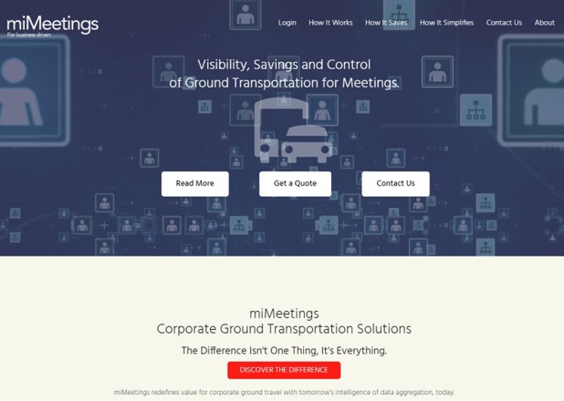 Meetings Ground Transportation permet de minimiser les erreurs d’information de vol, de regrouper de façon intelligente les participants pour optimiser les trajets et de sourcer les différents fournisseurs Meetings & Events sur place - DR : miMeetings