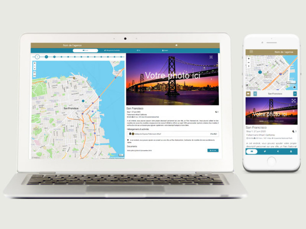 Dernière nouveauté EURAM avec la personnalisation des devis et roadbooks aux couleurs de l’agence