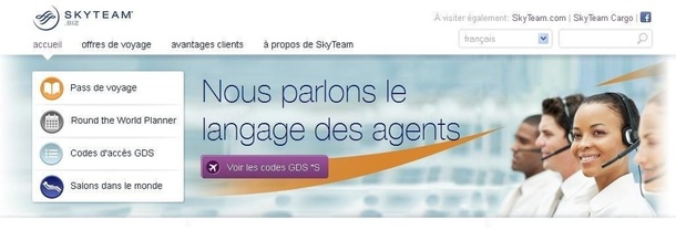 Skyteam rénove son site dédié aux agents de voyages