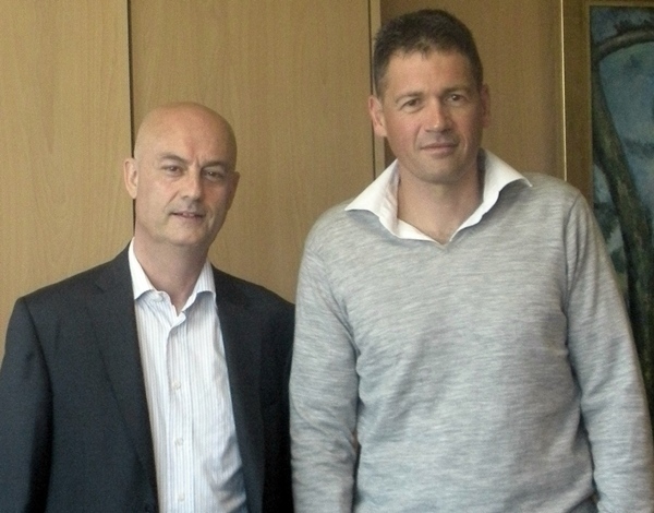 Gilbert Cisneros (Exotismes) et Laurent Gillard, dont l'agence, créée début 2008, est reconnue comme l'un des leaders français du voyage sportif, spécialisée dans les séjours autour des principaux marathons de la planète. /photo dr Gilbert Cisneros (Exotismes) et Laurent Gillard, dont l'agence, créée début 2008, est reconnue comme l'un des leaders français du voyage sportif, spécialisée dans les séjours autour des principaux marathons de la planète. /photo dr