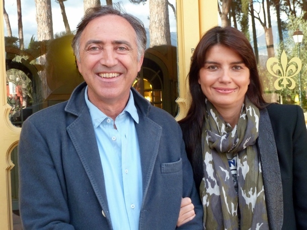 Jean-Baptiste et Marie Ceccaldi, les heureux propriétaires du Domaine de La Signoria. /photo JDL