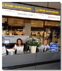 Booking.com débarque à Schiphol Booking.com débarque à Schiphol