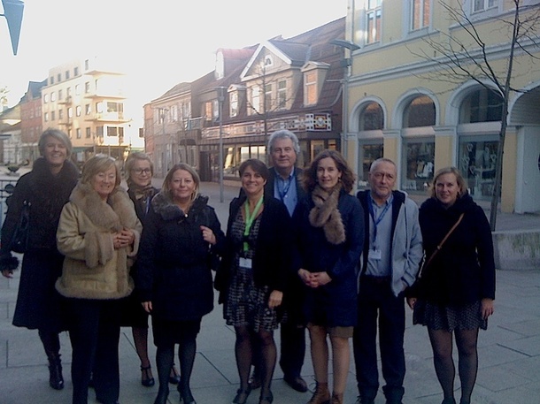 Les TO français dans les rues de Fredrikstad, ville d'accueil de la 40e édition du workshop norvégien. DR