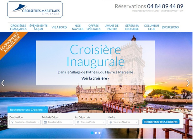 Croisières Maritimes & Voyages ouvre les réservations 2021 - 2022