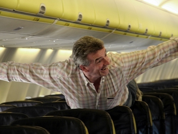 Michael O’Leary, patron de Ryanair, se classe au 19ème rang des Irlandais les plus riches avec 350 millions de livres. Le low cost peut rapporter gros !  - DR