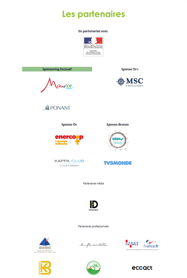 Palmes du tourisme durable : "Il est primordial de sensibiliser les professionnels !" Palmes du tourisme durable : "Il est primordial de sensibiliser les professionnels !"