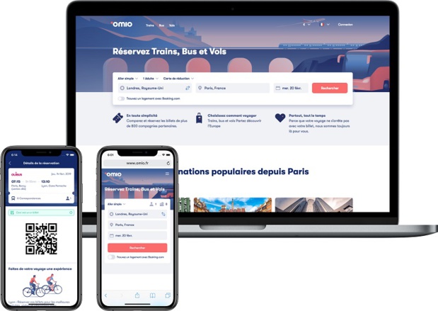 Omio est actuellement disponible en 21 langues et compte en moyenne 27 millions d’utilisateurs par mois - DR : Omio Omio est actuellement disponible en 21 langues et compte en moyenne 27 millions d’utilisateurs par mois - DR : Omio