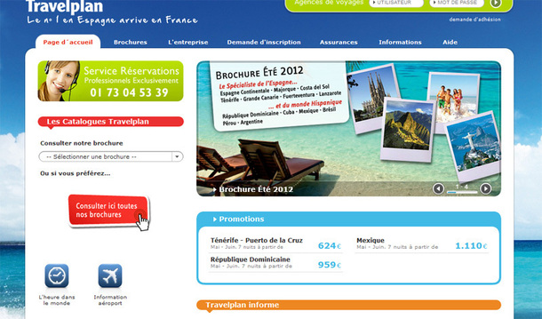 Travelplan a l’ambition de réaliser 8 000 clients sur l‘Espagne (exclusivement en B2B) en 2012, et la fenêtre de tir est particulièrement propice cet été - DR Travelplan a l’ambition de réaliser 8 000 clients sur l‘Espagne (exclusivement en B2B) en 2012, et la fenêtre de tir est particulièrement propice cet été - DR