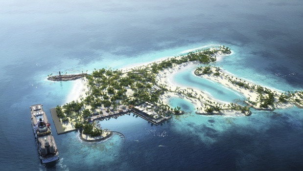 L'île qui était un site industriel a été nettoyée et a été classée réserve naturelle - Photo MSC L'île qui était un site industriel a été nettoyée et a été classée réserve naturelle - Photo MSC