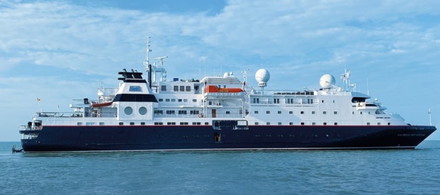 Notre actualité de rentrée est très chargée avec le lancement de la Belle des Océans. Ce navire maritime haut de gamme propose une croisière sur le Canada entre Saint-Pierre-et-Miquelon et Montréal. - Photo Croisieurope