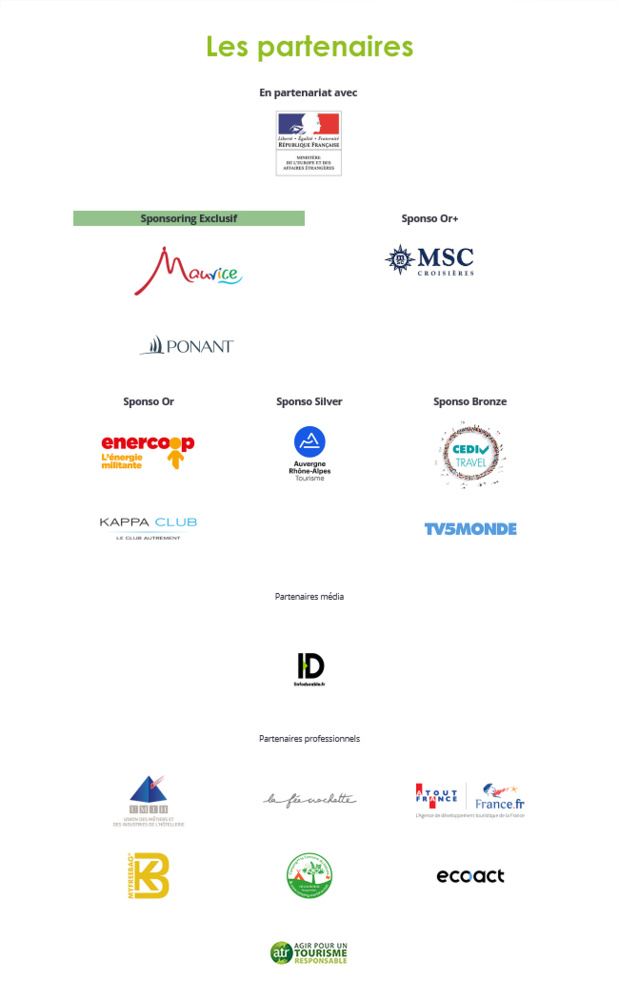 Palmes du Tourisme Durable : les 20 finalistes en lice sont... 