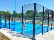 La Toupie Bleue s'est positionnée sur une activité physique peu connue en France, le Padel Tennis - Crédit photo : Toupie Bleue