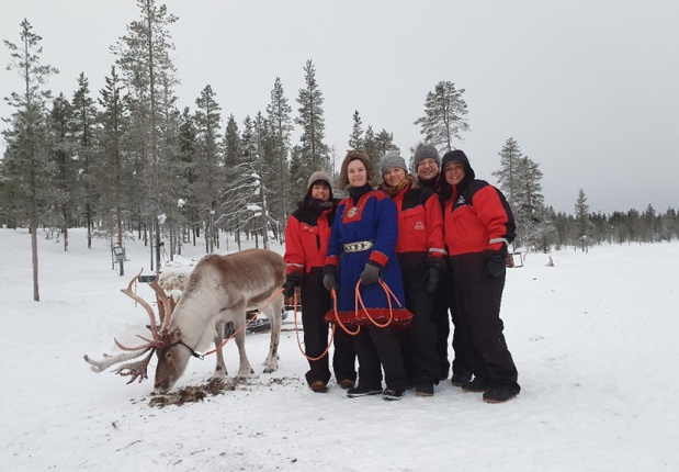 Début janvier, 4 expéditrices de Travel Europe se sont rendues dans ce paradis blanc, pour une immersion totale au cœur des paysages du Grand Nord - DR : Travel Europe Début janvier, 4 expéditrices de Travel Europe se sont rendues dans ce paradis blanc, pour une immersion totale au cœur des paysages du Grand Nord - DR : Travel Europe