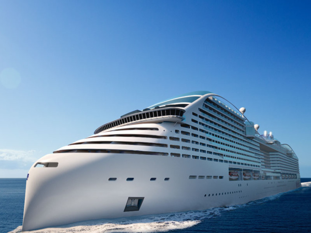 World Class, premier navire de croisière propulsé au GNL en France World Class, premier navire de croisière propulsé au GNL en France