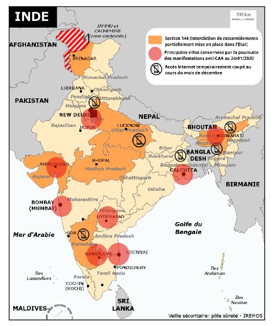 Inde : la loi controversée sur la citoyenneté continue de mobiliser