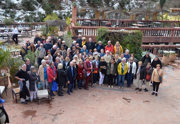 Les membres de l’AFST dans la vallée de l’Ourika - DR