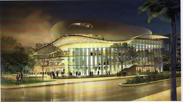 Le futur Palais des Congrès d'Antibes sera-t-il géré par un EPIC ou sous la forme d'une DSP ? Photo DR