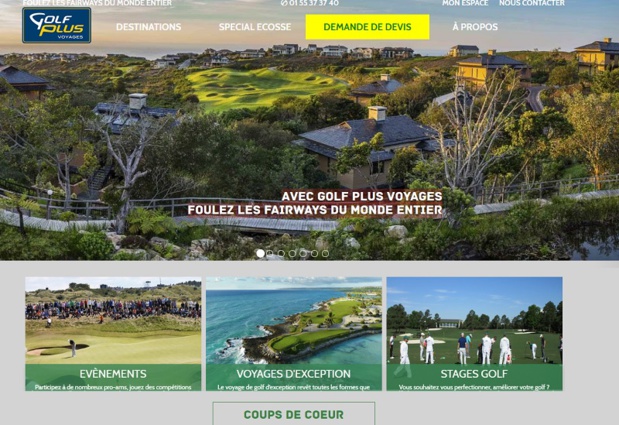 Golf Plus Voyages veut mettre l’accent sur les voyages itinérants de golf, en privilégiant des combinés entre différents parcours et des activités spécifiques dédiées aux non-golfeurs - DR : Golf Plus Voyages