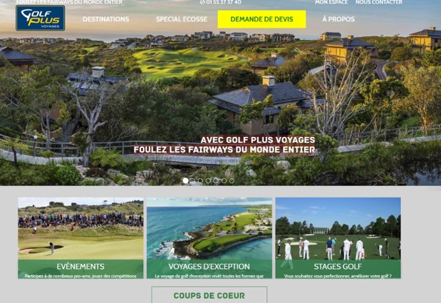 Golf Plus Voyages veut mettre l’accent sur les voyages itinérants de golf, en privilégiant des combinés entre différents parcours et des activités spécifiques dédiées aux non-golfeurs - DR : Golf Plus Voyages Golf Plus Voyages veut mettre l’accent sur les voyages itinérants de golf, en privilégiant des combinés entre différents parcours et des activités spécifiques dédiées aux non-golfeurs - DR : Golf Plus Voyages