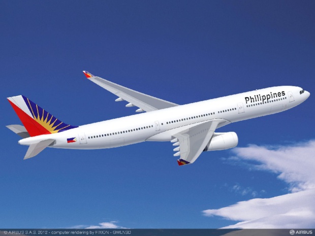Philippine Airlines dispose d’un accord avec British Airways permettant de rejoindre Londres Heathrow (vol BA à réserver en classe V ou O). - Photo Airbus